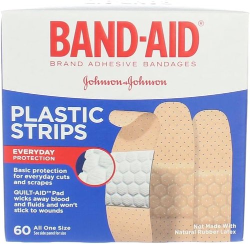 B-A Pl Band-Aid Plastic Comfort Flex - Wide Size 60s for Ultimate Skin Protection