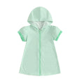 Yccutest Toddler Hooded Terry Swim Cover Up Kids Swimsuit Coverup for Girls Beach Bathing Suit Wraps Swimwear Summer Outfits