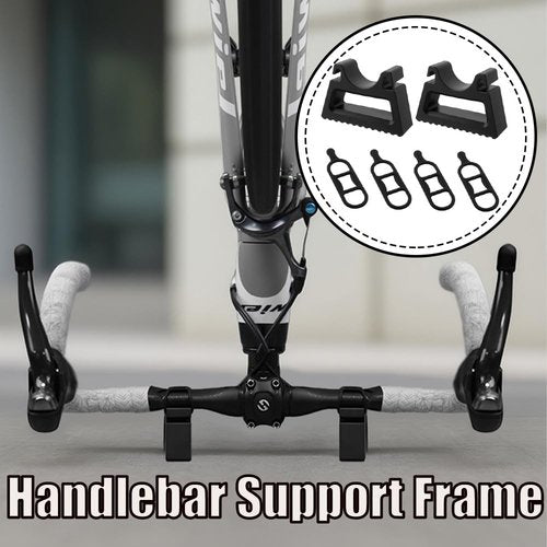 CHENSHUO Bicycle Repair Handlebar Braket,Bicycle Repair Stand Handlebar Stabilizer,Bike Handlebars Jack Stands,Fits 1.14 to 1.33in,2 Pieces. Black