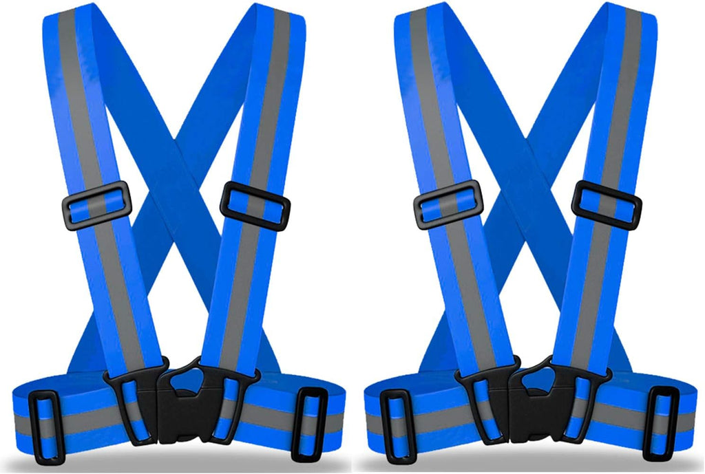 ZOJO Kids Reflective Vest - Lightweight & Adjustable | Perfect for Running & Cycling (2pcs)