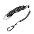 FLISSA 7" Fish Gripper, Stainless Steel, Lightweight Fish Holder for Caught Fish, 40 Pound Grabber