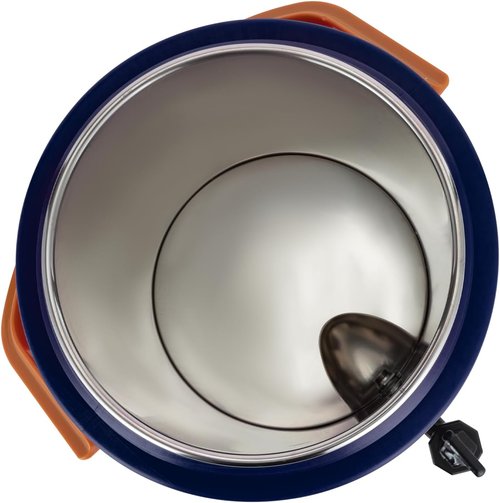 Insulated Beverage Dispenser - 3 Gallon Portable Hot & Cold Drink Cooler | Stainless Steel Interior (Blue)