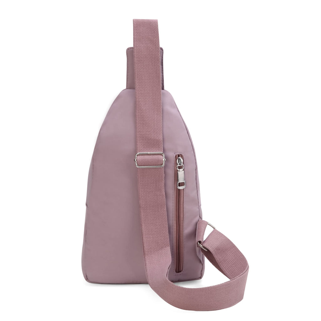 YAZEKOUS Small Sling Bag for Women Men Crossbody Sling Backpack Casual Daypack Backpack Cross Body for Travel Outdoor