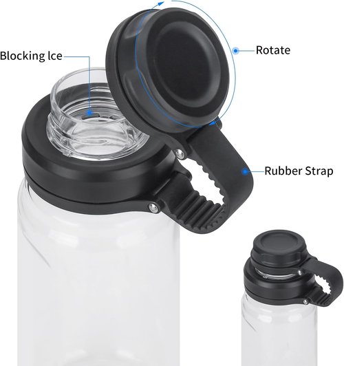 Kaimir Chug Cap - Replacement Cap for YETI Yonder 20 oz, 25 oz, 34 oz, 50 oz | Leak-Proof & Spill-Proof