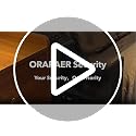 ORARAER Solid Black Biometric Wall Safe with 4 Unlock Methods - Mountable Home & Office Security Safe