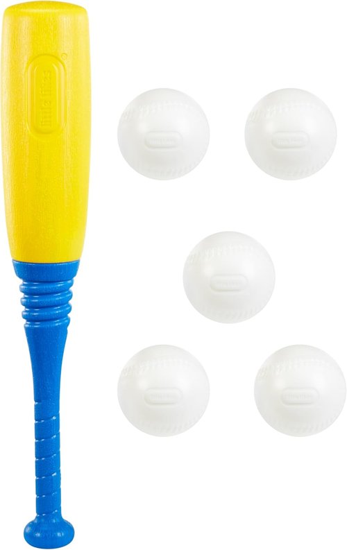 Little Tikes T-Ball Set - Fun Red T-Ball Game for Toddlers Ages 18+ Months | 5 Balls Included