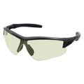 Howard Leight R-02215 Acadia Shooter's Safety Eyewear, Amber Lens, Black Frame, Uvex Treme Plus Anti-Fog Coating