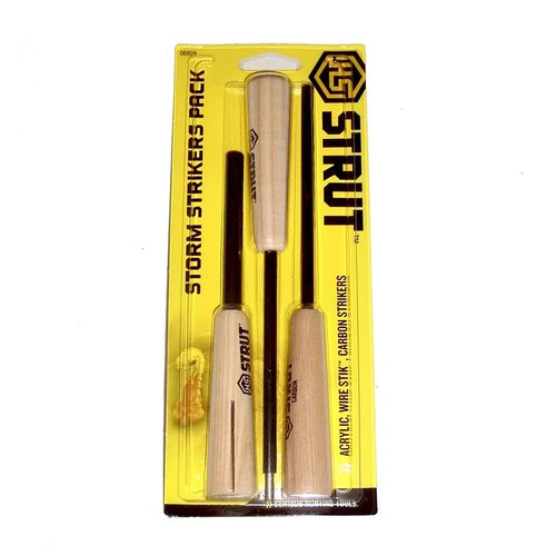 Hunters Specialties Realistic Sounds Easy-to-Use Weather Resistant H.S. Strut Storm Strikers Peg Pack of 3