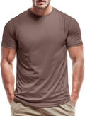 Zengjo Men's Athletic Shirts - Moisture-Wicking Quick-Dry Tees for Running & Gym | Lightweight Crewneck