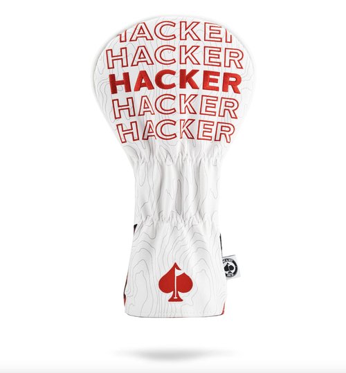 Pins & Aces Hacker Head Cover - Premium, Hand-Made Leather Headcover - Lumberjack Inspired, Rugged and Outdoorsy Themed, Tour Quality Golf Club Cover - Style and Customize Your Golf Bag (Driver)