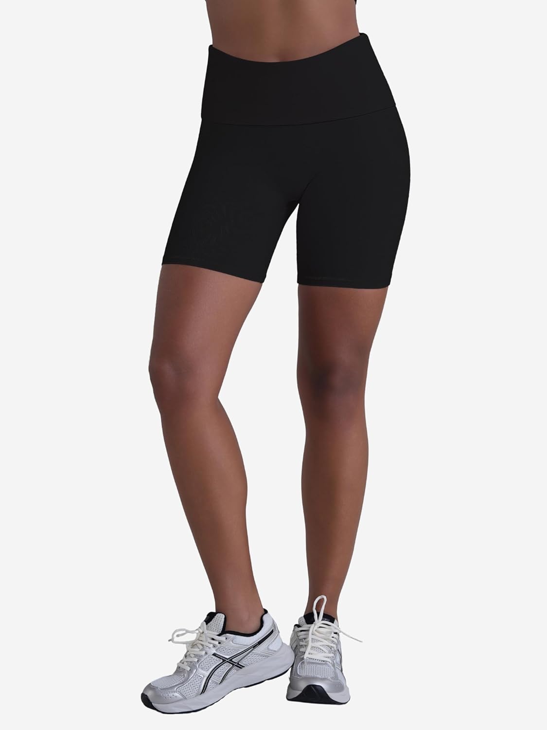 Sunzel High Waisted Biker Shorts - Tummy Control Compression for Women | Athletic Yoga Gym Wear