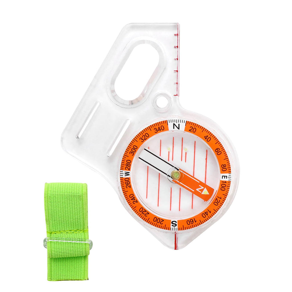 QIEIEI Multifunction Compasses Ruler Map Reading Backpacking Camping Orienteering Thumb Compasses Survival Navigation Compasses