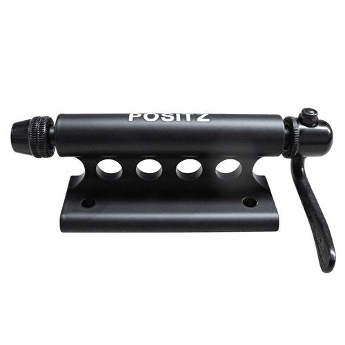 Positz Quick Release Bike Fork Mount for Car Roof Rack Truck Inside Vans Carrier When Traveling Transporting Storage fits Road MTB City Hybrid Bicycle