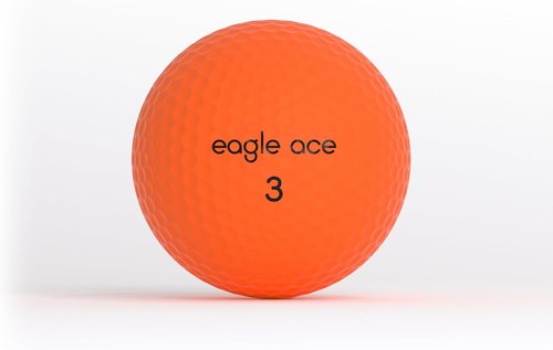 Eagle Ace™ DriveMatte Golf Balls - Maximum Distance & Optimal Spin Control | 2 Layers