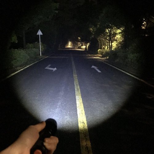 ALONEFIRE SV96 RGBW Multi-Color LED Flashlight USB-C Rechargeable Zoomable Red Green Blue White Light for Astronomy Hunting with Battery