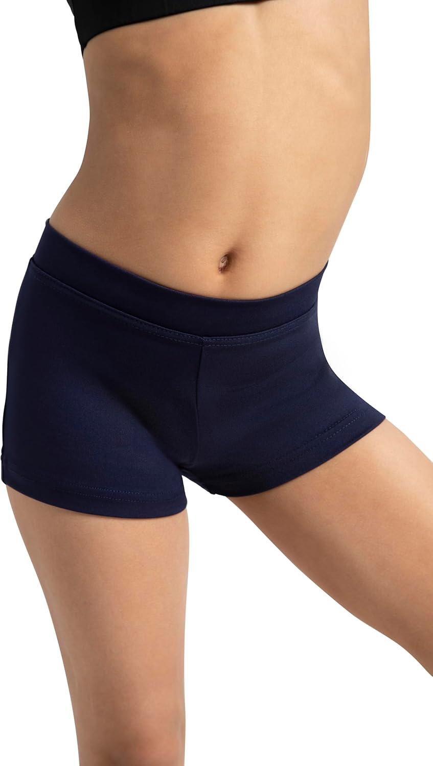 Capezio Boy Cut Low Rise Shorts for Girls - Comfortable Fit | Available in Multiple Sizes