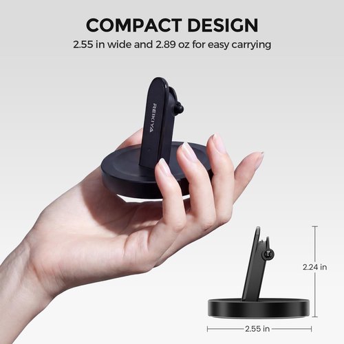 REIKIYA Charging Stand for Ray-Ban Meta Smart Glasses (Gen 1 & 2), Portable Charging Dock for Wayfarer, Headliner, Skyler with 3.3 ft USB-C Cable, Charger for Meta Glasses, RayBan Meta Accessories