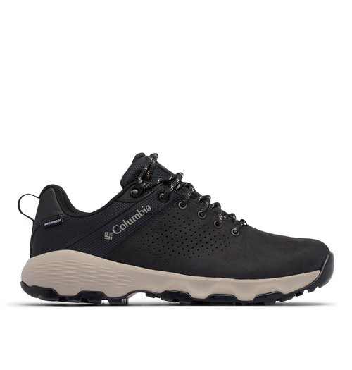 Columbia Mens Newton Nimble Leather, Black/Kettle, 11
