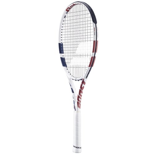 Babolat Boost Drive Strung Tennis Racquet, White (4 1/8" Grip)