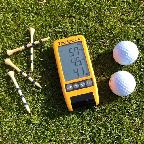 TheStack Radar Portable Golf Launch Monitor with Swing & Ball Speed Tracking