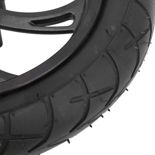 12in Wheel Tire, Scooter Rubber Tire Electric Scooter Tyre Replacement with Wheel Hub 12 1/2X2 1/4 Electric Scooters Equipment Tires Replacement 10Hole 12Mm