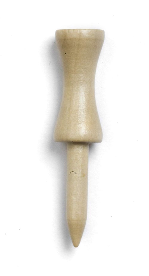 2" Inch Step Down Golf Tees | Made from Natural Hard Wood | Strong, Light Weight & Biodegradable Material | Pack of 100 Natural