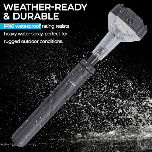 Devos LightRanger 800 Mini Telescoping Camp Light - Black, 800 Lumens, Rechargeable, Portable & Waterproof
