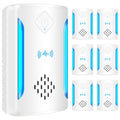 BOZFLY 6 Packs Ultrasonic Pest & Insect Repeller, Upgraded Indoor Ultrasonic Repellent for Mosquitoes, Roaches, Flies, Mouse, Geckos, Spiders, Electronic Plug in Pest Control, 2 Mode Switching, White