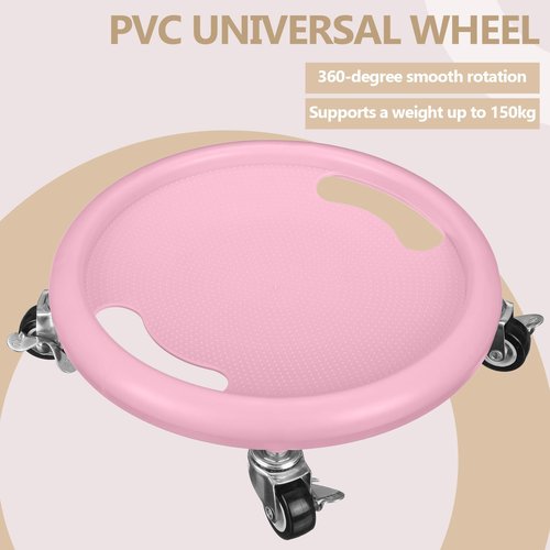 Seenelling 8 Pcs Abdominal Exercise Roller Wheel Abdominal Exercise Sliders for Core Workout AB Wheel Exercise Board Abdominal Board Trainer for Abdominal Core Strength Training, AB Workout Equipment