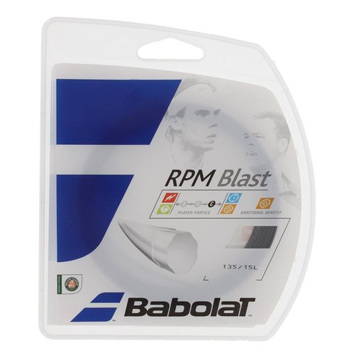 Babolat Unisex's RPM Blast String, Black, Size 135