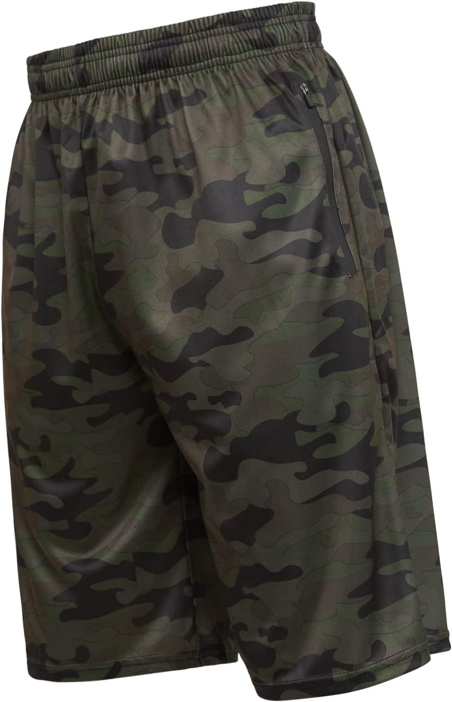 Ultra Performance Men's Athletic Running Shorts - 5 Pack Loose Fit Gym & Basketball Shorts with Zippered Pockets