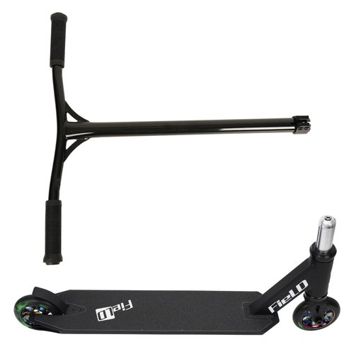 Aulonda Freestyle Trick Scooter – Pro Stunt Scooter for Beginners, Kids 6 Years+, Teens & Adults – Durable Kick Scooter for Skate Park & Street Use (Black)