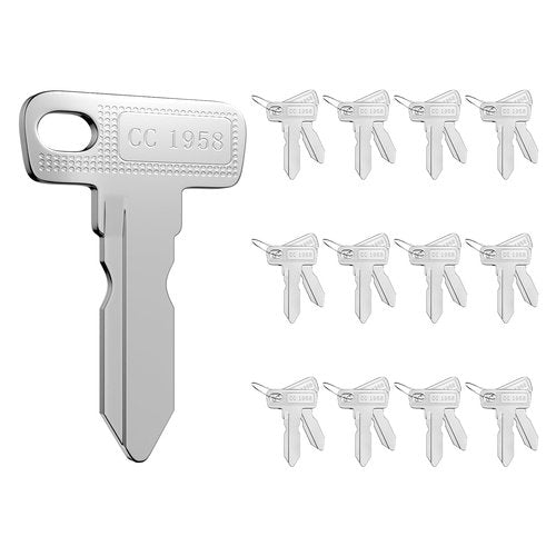 Panglong Ignition Keys Fits Club Car 1984 and UP OEM 1012505 17063-G01-Pack of 25
