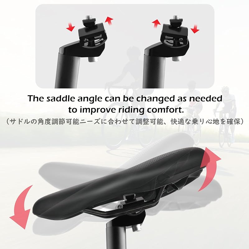 TRIWONDER Bike Seat Post 350mm Aluminum 25.4-31.6mm, 6 Sizes, Black 02