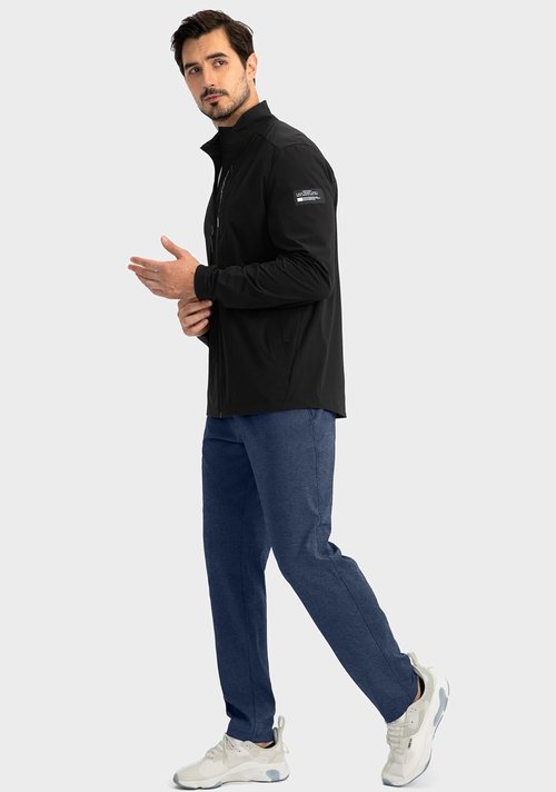 G Gradual Men's Tapered Joggers - Athletic Sweatpants with Zipper Pockets for Workouts & Running