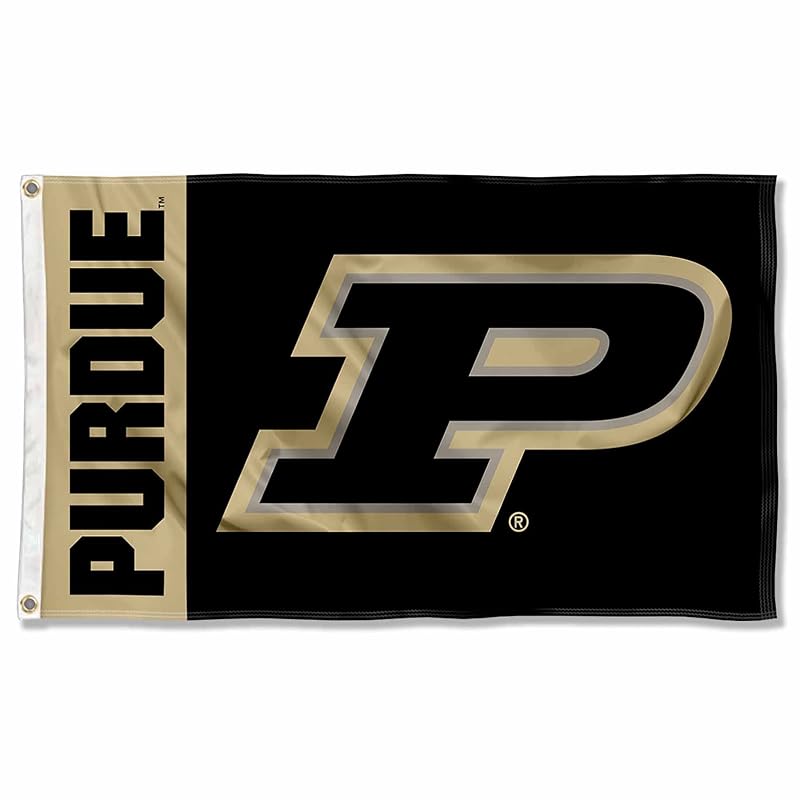 Purdue Boilermakers Flag - 3 x 5 ft Officially Licensed College Banner