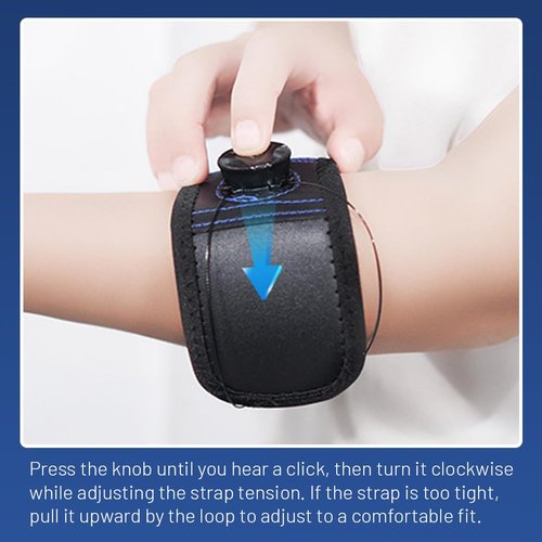 Glomora Tennis Swing Wrist Training Aid for Volleys,Tennis Wrist Trainer Accessory, Fixed Wrist Posture Gear, Sports Equipment for Forehands, Backhands, Volleys and Serves