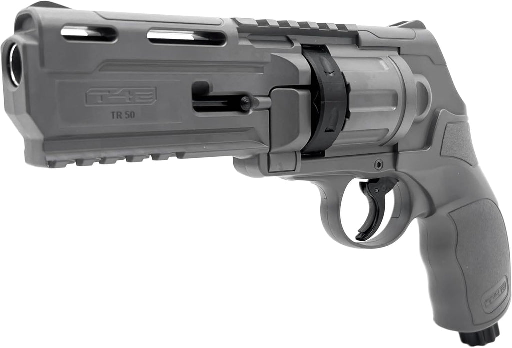 Umarex T4E TR50 Revolver - .50 Caliber Training Pistol Paintball Gun Marker | Combat Gray Finish