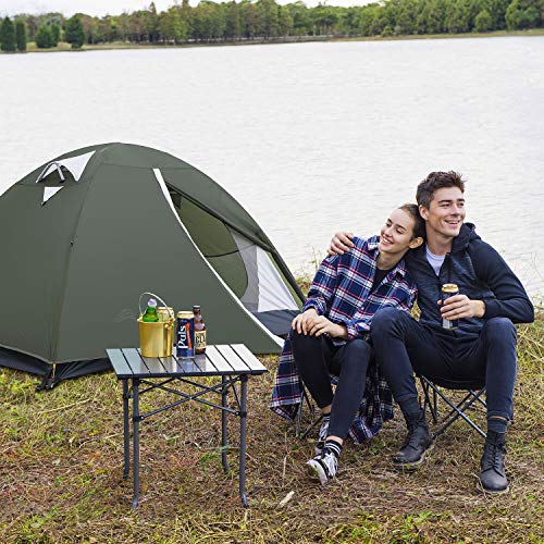 2-Person Lightweight Camping Tent - Waterproof Backpacking Shelter