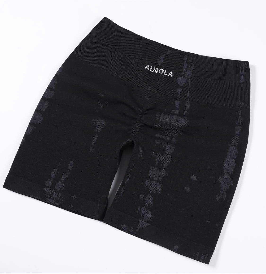 AUROLA Workout Shorts for Women - Seamless Scrunch Design with Tummy Control | Squat Proof Ribbed Activewear