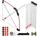 Skiennix Youth Compound Bow and Arrow Set - Beginner Archery Kit for Kids Ages 8-12 | Outdoor Play Gift