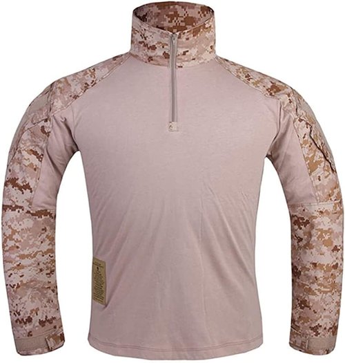 EMERSONGEAR Tactical Shirt - Gen3 Quick Dry Long Sleeve BDU for Airsoft & Paintball | Men's Combat Top
