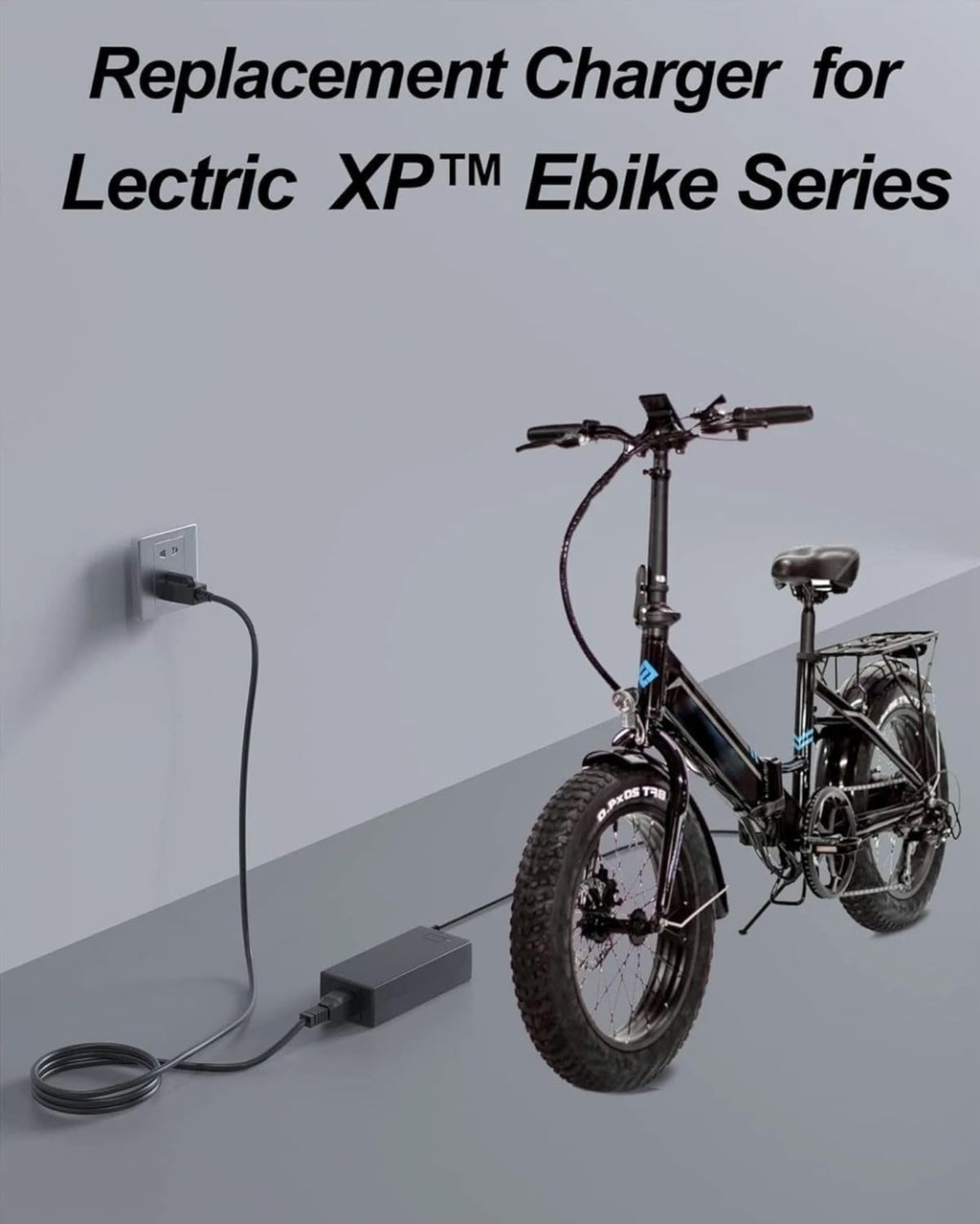 WUKUR 54.6V 2A Electric Bike Charger for 48V Lithium Batteries Compatible with Lectric XP 3.0/2.0, for Heybike Mars/Mars 2.0/Race Max/Sola, for Evercross H5/H7 Ebike