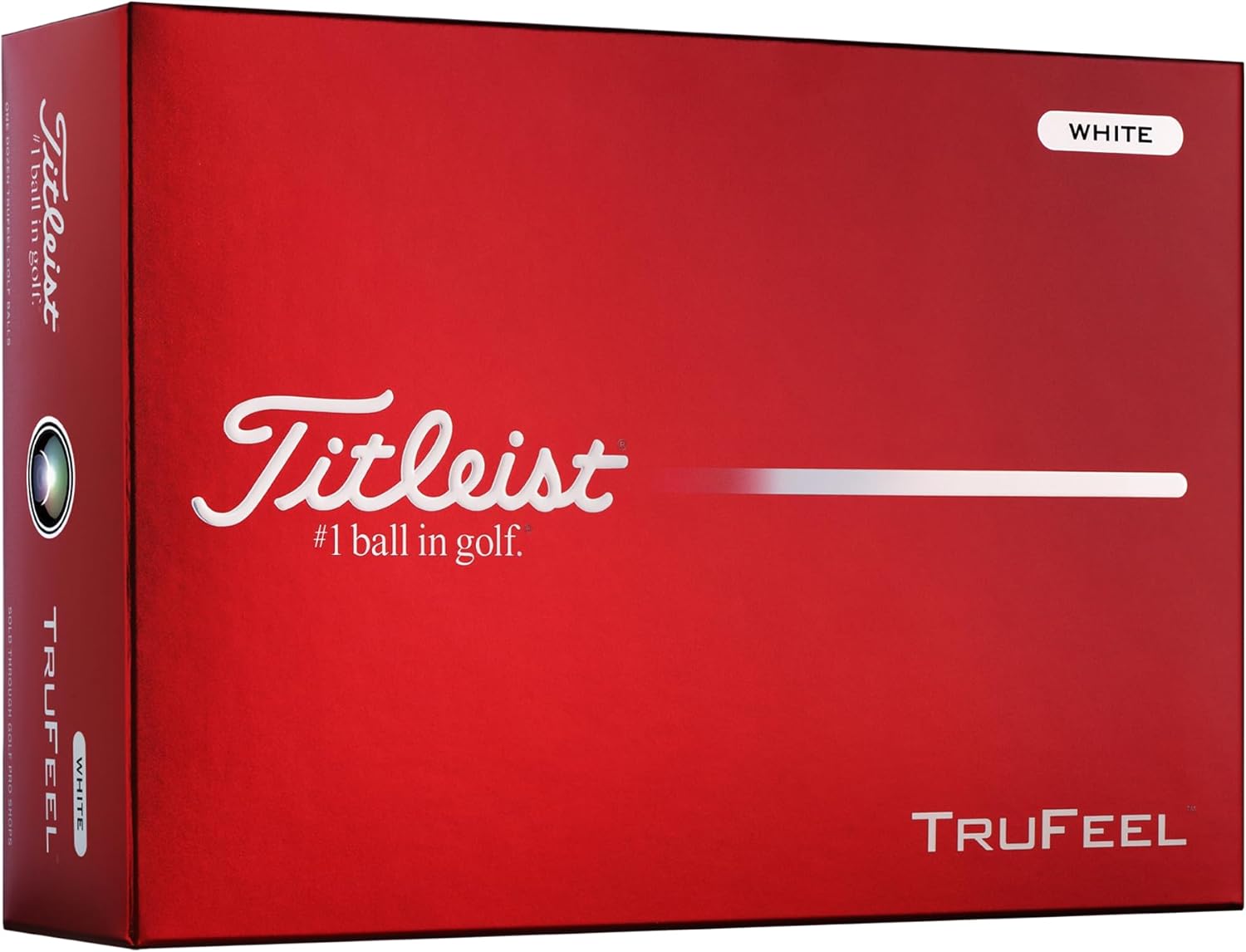 Titleist TruFeel Golf Balls - Exceptional Distance & Soft Feel - 1 Dozen Pack