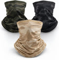 Satinior Summer Camo Neck Gaiter - UV Protection Cooling Face Mask for Men & Women
