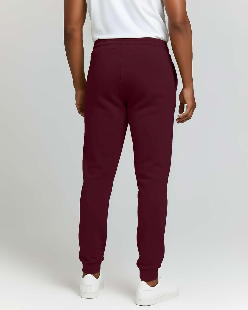 Real Essentials Men's Cotton Fleece Jogger Sweatpants - Comfortable Athletic Pants with Pockets | Big & Tall Sizes Available