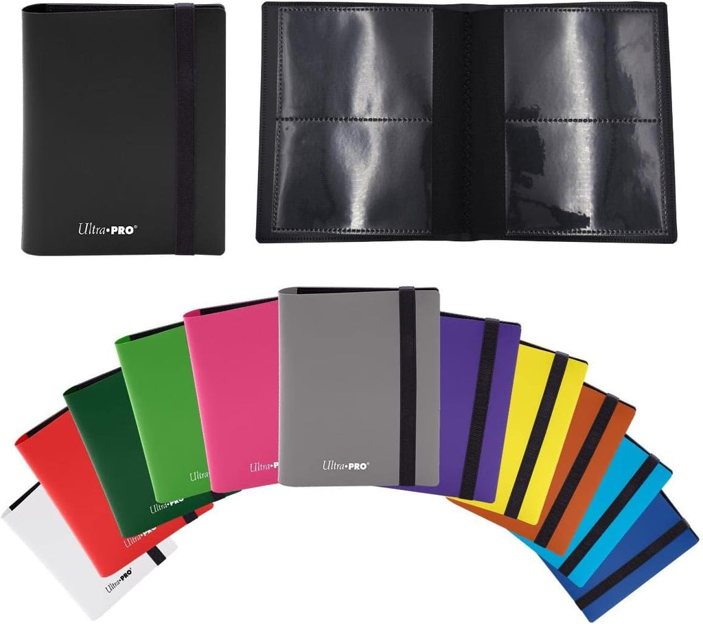 Ultra Pro Eclipse 2 Pocket Pro Binder - Smokey Grey | Durable & Stylish Organization Solution