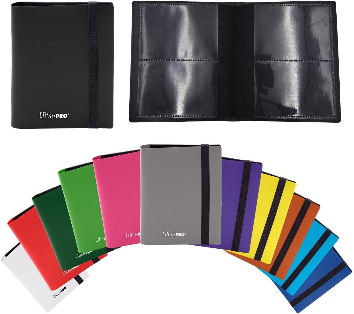 Ultra Pro Eclipse 2 Pocket Pro Binder - Smokey Grey | Durable & Stylish Organization Solution