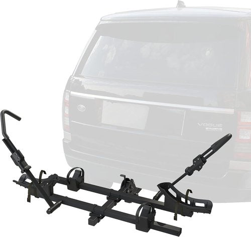 MAXXHAUL 50606 2-Bike Carrier Rack - Heavy-Duty Platform for Standard, Fat Tire & Electric Bikes | 66 lbs Capacity