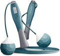 Skiennix Jump Rope With Counter - Cordless Ropeless Skipping for Fitness - Digital Handle for All Ages